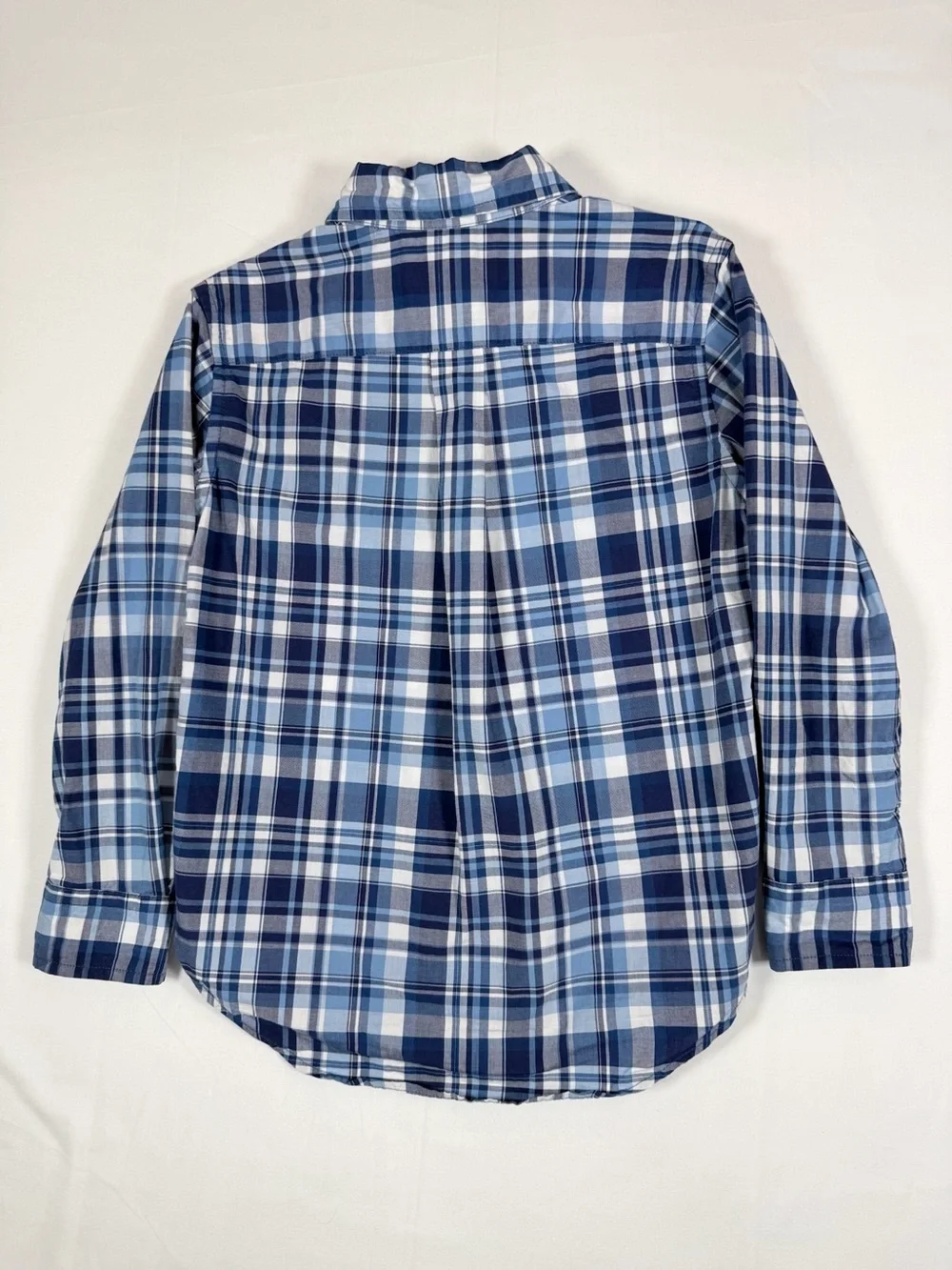 RALPH LAUREN Boys 5 Plaid Button Down Long Sleeve Oxford Shirt Preppy Classic